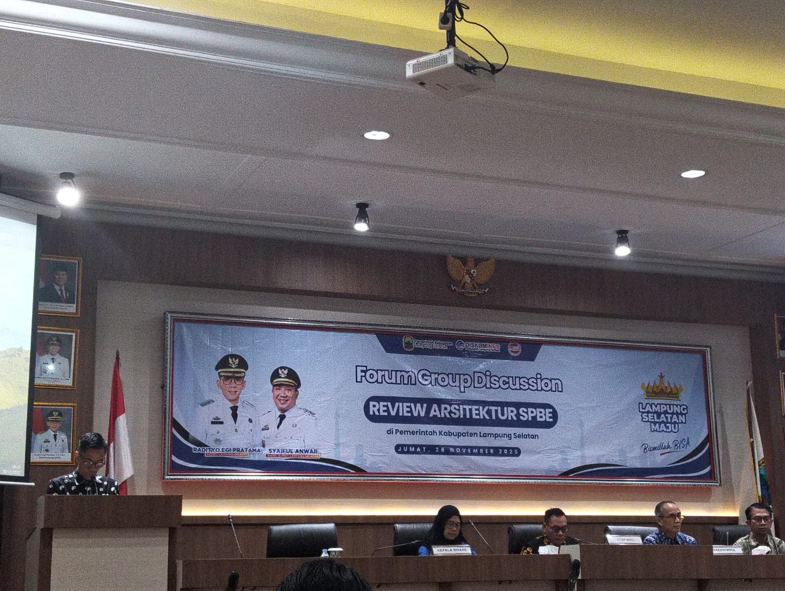 Pemkab Lampung Selatan Gelar FGD untuk Perkuat Tata Kelola Pemerintahan Digital